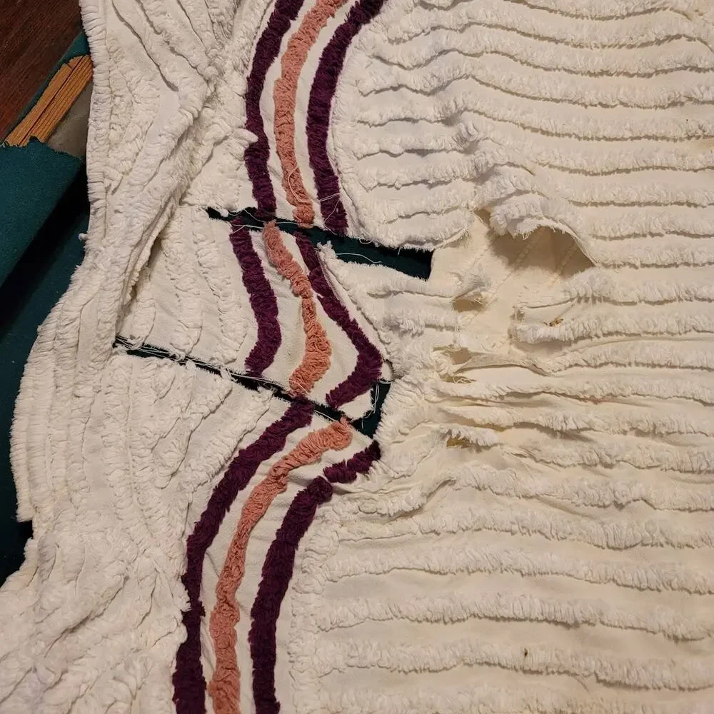 Vintage chenille full